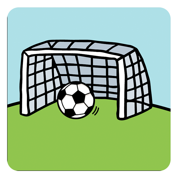 Kaarten met voetbalthema